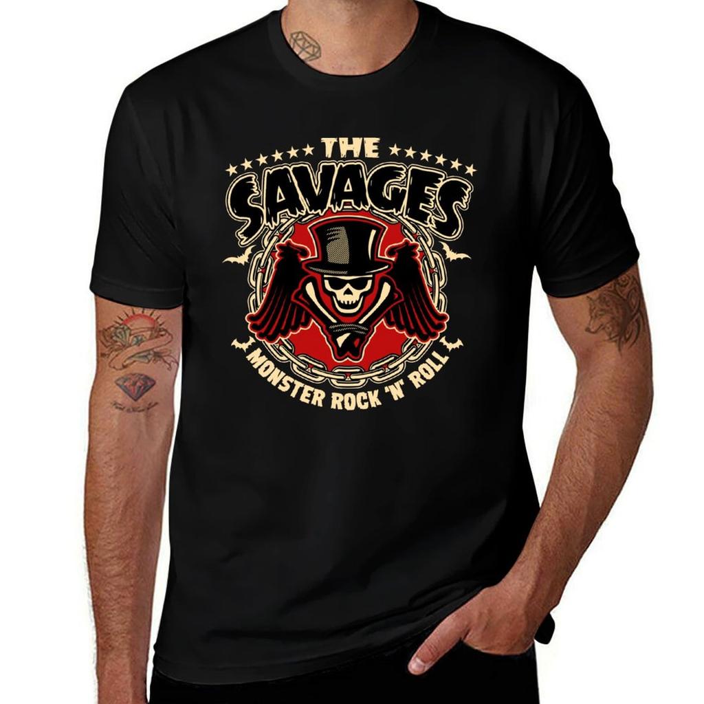 Official Merchandise For The Savages T-shirt Man T Shirt Graphic T Shirts For Man Cotton Soft T-shirt