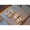 Summer Embroidered Soft Sole Princess Sandals Kids Girls Beach Shoes