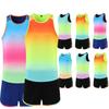 Track Field Training Suit Men Women Student Running Jersey Tank Top Sports Competition Wear