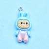 Colorful Cartoon Resin Rabbit Pendant for DIY Jewelry