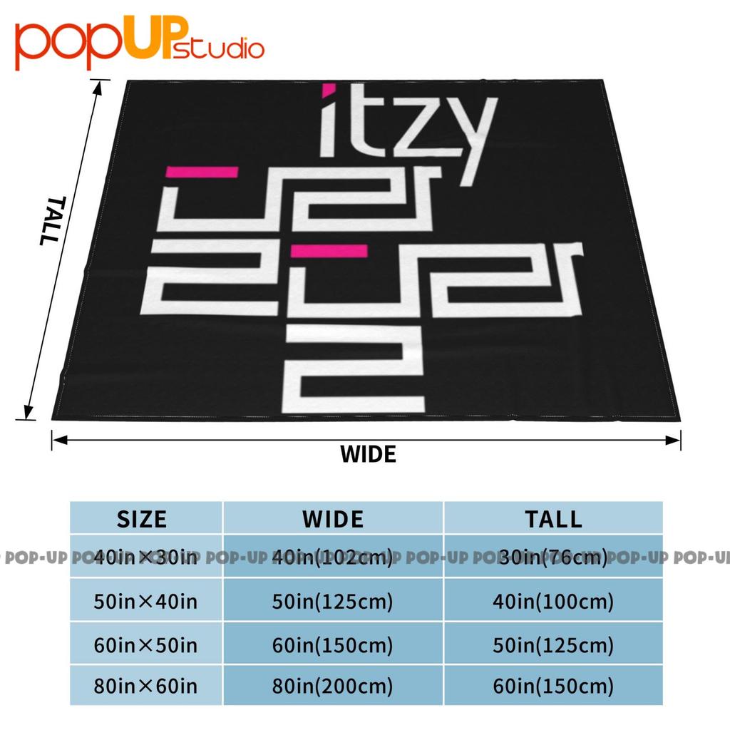 Itzy Dalla Dalla Logo Ultra-Soft Blanket Quilt Winter Sofa Cover Bed Covers