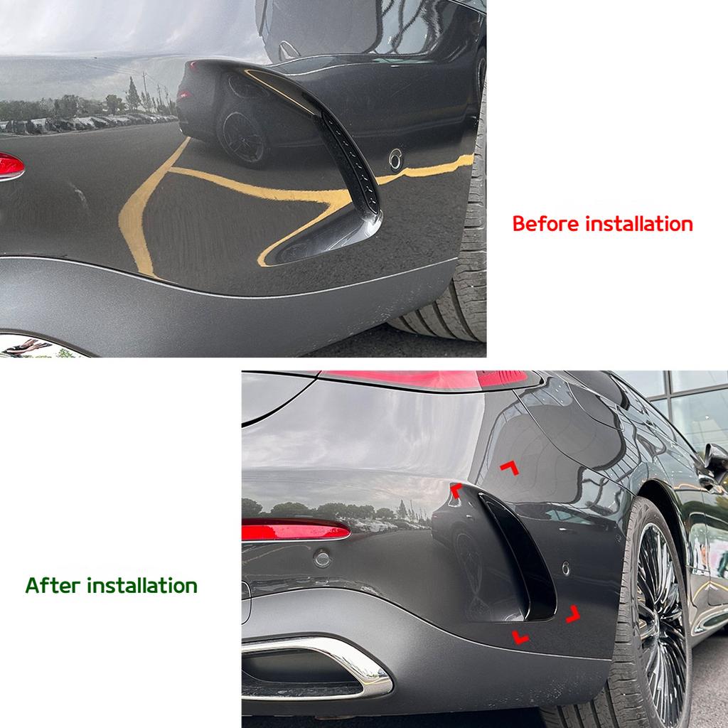 Suitable for Mercedes-Benz CLE Coupe C236 2025 + AMG Car Rear Air Knife Blade Spoiler Car Sticker Exterior Accessories