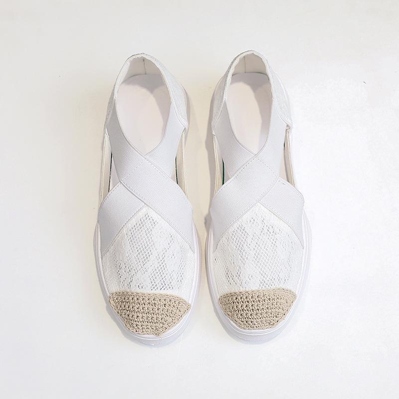 Nowe letnie sandały damskie Gruba podeszwa Antypoślizgowe oddychające kapcie na co dzień