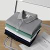 2026 New Men's Casual Solid Color Short Sleeved Polo Shirt Summer Fashionable and Comfortable Versatile Top