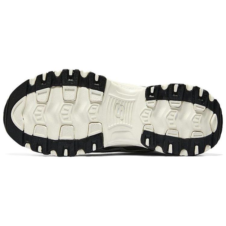 Skechers D'LITES 1.0 Women White Gray High Top Casual Shoes 168026-WGRY