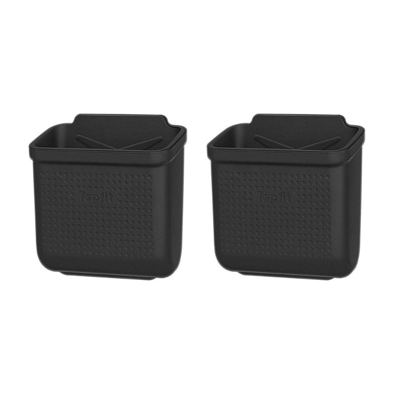 Car Storage Box Pocket Center Console Organizer Door Side Storage Box Pocket, Card Coin Container Case- for