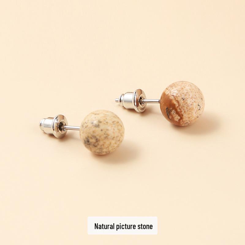 

Серьги-пусеты из красного агата Jingdong – Универсальные, элегантные женские украшения на осень/зиму 6mm