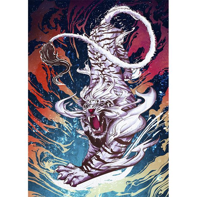 

Фэнтези Дракон Феникс Волк Белый Тигр Принты Постер Холст Живопись Современное Настенное Искусство Картина Для Гостиной Спальни Домашний Декор 21x30cm No Framed