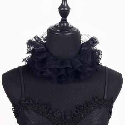 Multi-layer Construction Decorative Collar Ruffled Style Performance Accessories  Photography Props