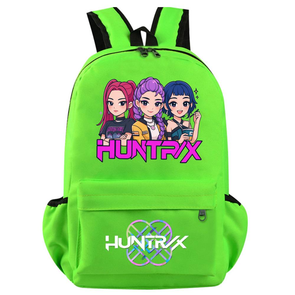 Anime Cartoon Kpop Demon Hunters Printed Backpack for Teenager Student Girl Boy Bookbag Schoolbag Women Large Capacity Travel Bag Kid Gift Mochila
