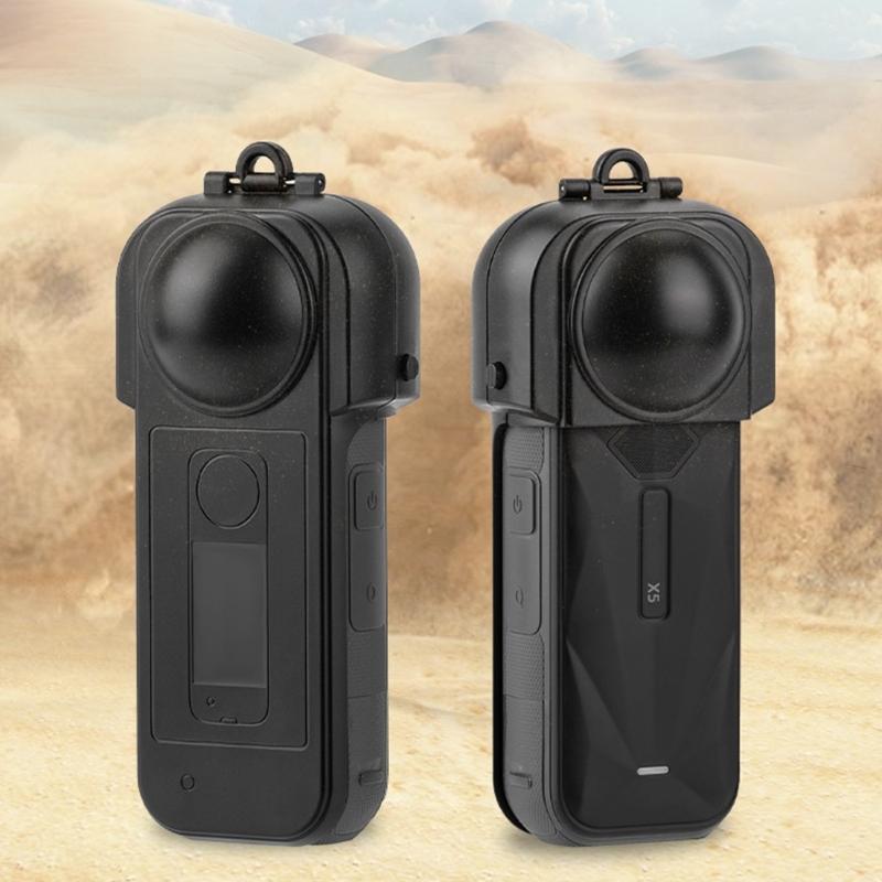 Shockproof Action Camera Guard Shell Weatherproof Design Lens Cover for 360 X5 Sports Camera Enthusiasts