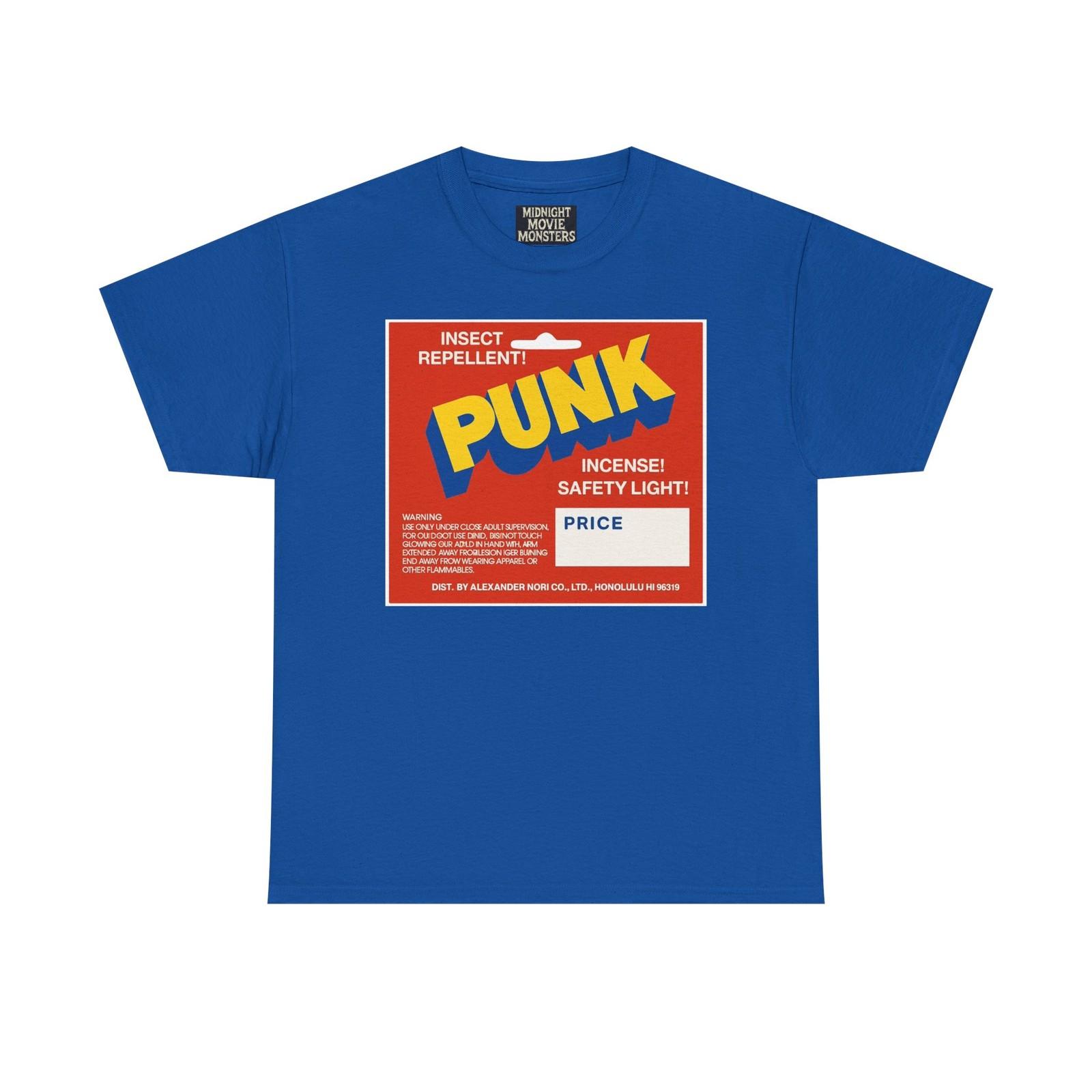 

Punk Unisex Heavy Cotton Tee Casual Wear Graphic T-Shirt Gift M