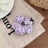 Elastic Hair Band Ornament Hair Rope New Flower Scrunchies  For Kids Girls