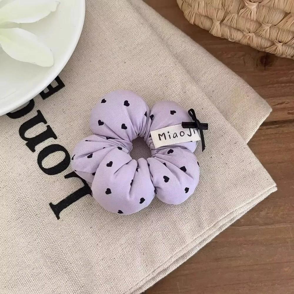 Elastic Hair Band Ornament Hair Rope New Flower Scrunchies  For Kids Girls