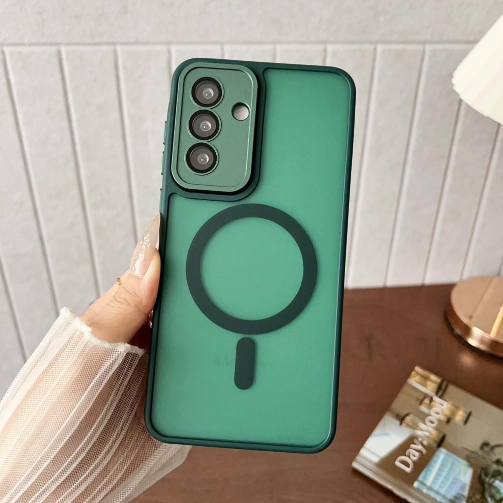 Luxury Matte Magnetic Case For Samsung Galaxy S23 S24 S25 Ultra Plus A56 A55 A36 A35 A26 A16 A15 A06 A05 Wireless Charge Cover