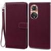 For Honor 50 Case Honor50 NTH-AN00 NTH-NX9 Leather Wallet Flip Case For Honor 50 SE Case 50SE JLH-AN00 Phone Cover Fundas
