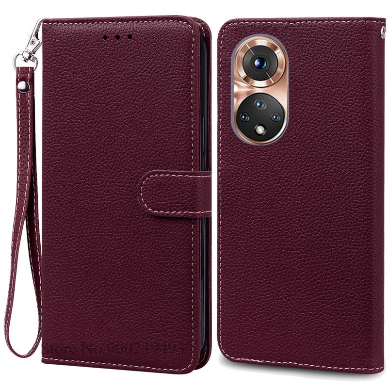 For Honor 50 Case Honor50 NTH-AN00 NTH-NX9 Leather Wallet Flip Case For Honor 50 SE Case 50SE JLH-AN00 Phone Cover Fundas