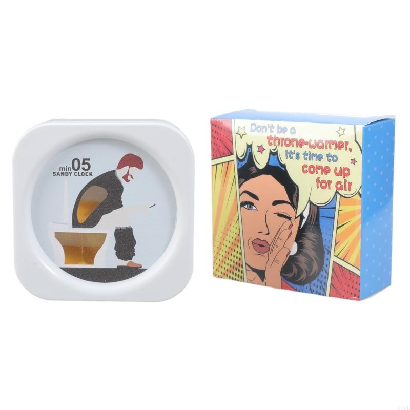 

Unique Bathroom Sand Timer In Realistic Toilet Design Promotes Time Awareness белый