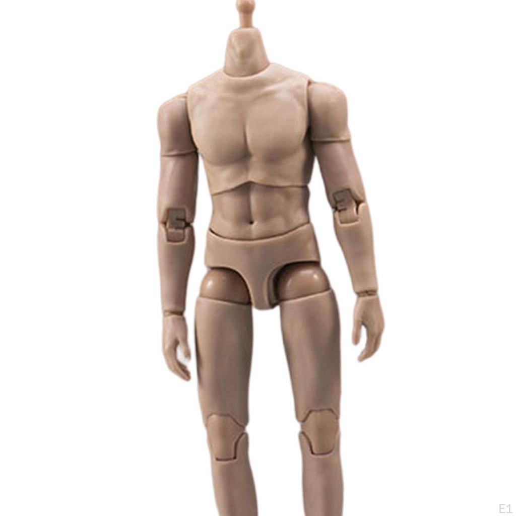 1/12 Male Action Figures Body for Drawings Photography Prop Artists