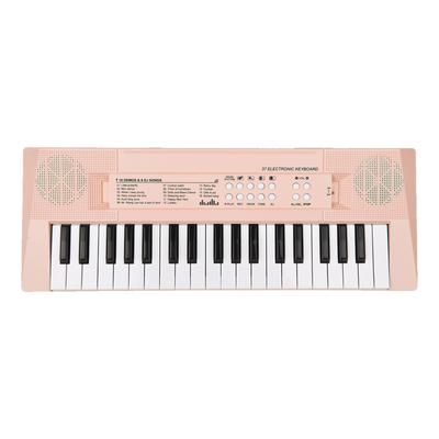 Electronic Piano with Mini Keyboard 37 Key Electronic Keyboard Piano Children  S Piano Pink