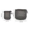 Portable Camping Carrying Bag Drawstring Bowl Plate Pot Organizer for Hiking Travel BBQ Outdoor Set Pot Storage Bag