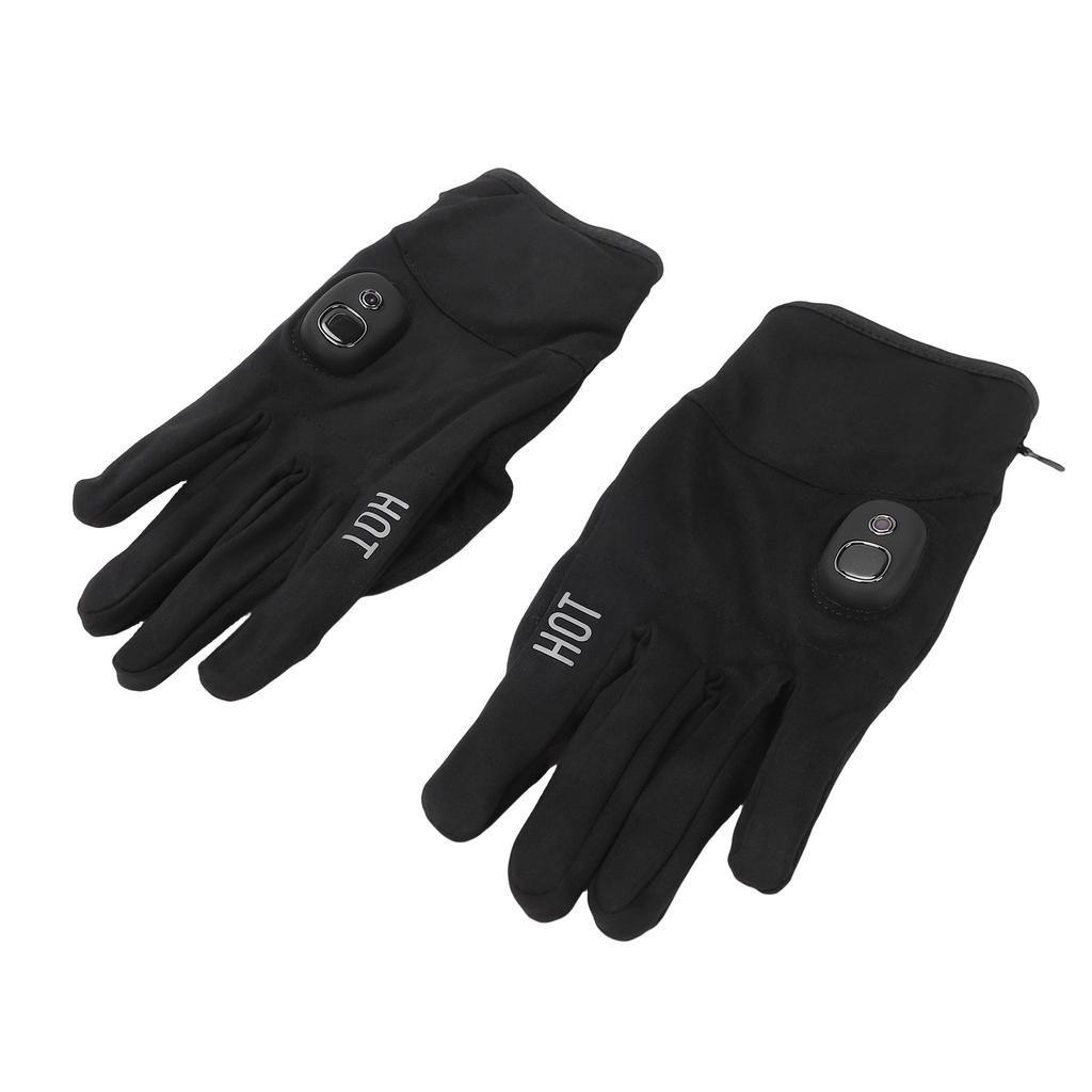 Electric Heated Winter Gloves USB Charging Heated Riding Motorcycle Gloves for Outdoors Cycling