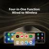 4-in-1 Wireless Android CarPlay Box, Mirror Screen To Car Stereo for IOS/Android Auto, Universal Car Adapter with Android 14 IOS