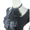 Decorative Jabot Collar Costume Accessory Neckpiece Lace Ruff Collar for Dramatic Outfit Formal Occasion Photography