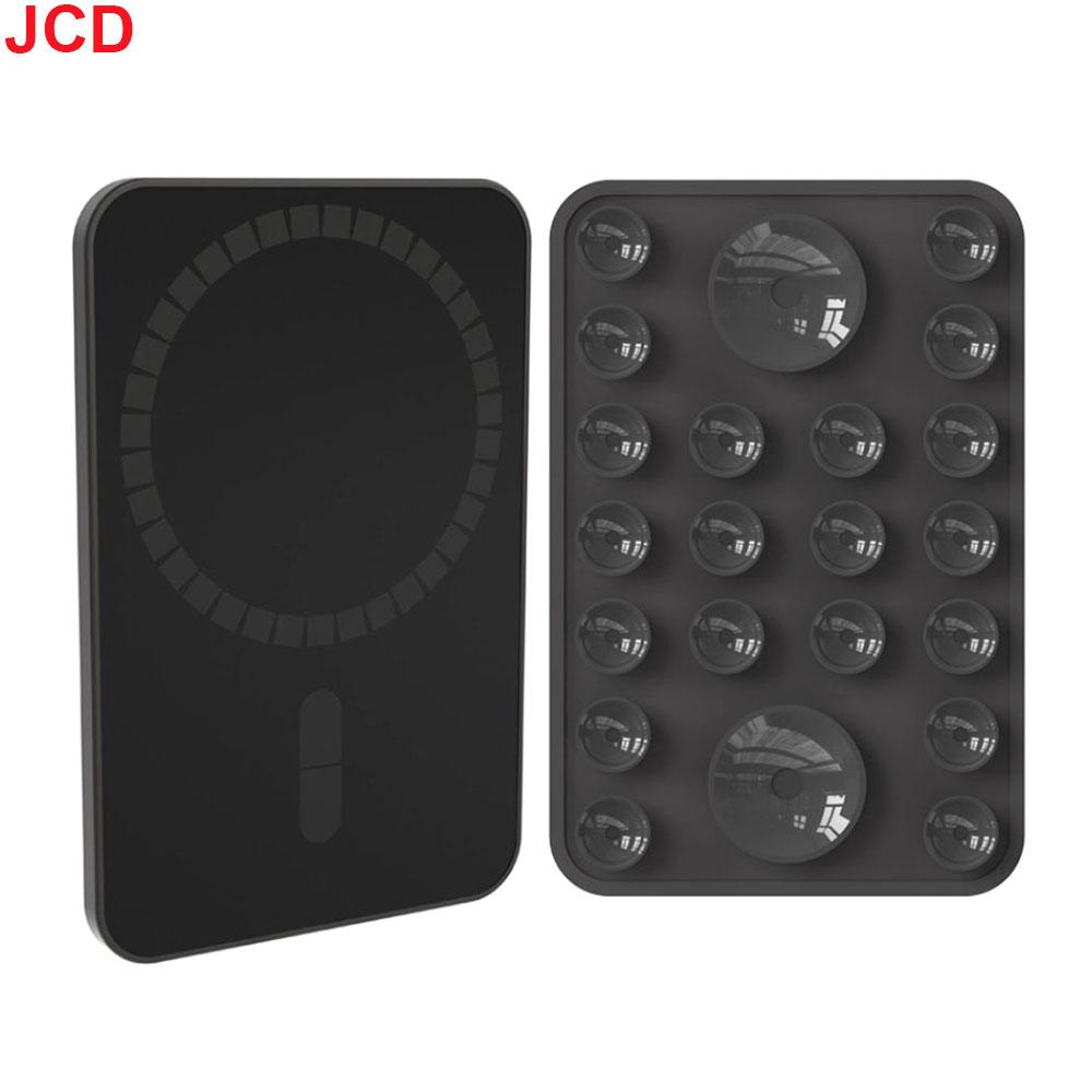 JCD 1pc For Magsafe Magnetic Suction Cup Mount Silicone Suction Phone Case Stand Universal Hands-Free Mirror Shower Phone Holder