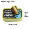 Cartoon Anime Sardine Hair Claw Acrylic Shark Hair Clip Novelty Fish Hairpin