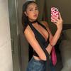 Chic Women's Deep V-Neck Halter Top with Tie-up Back