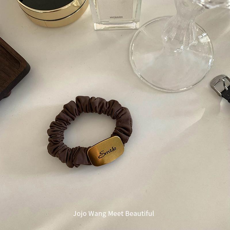 

Средневековая суперэластичная и милая повязка на голову, элегантная и простая, но при этом высококлассная резинка для волос в виде кольца из толстой кишки для женщин