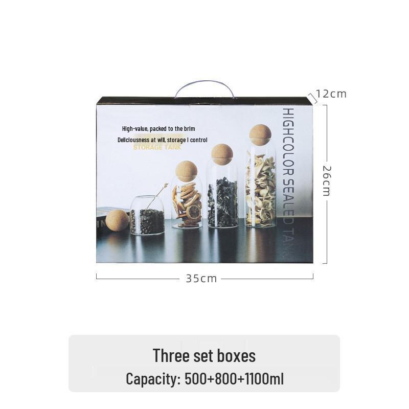 

Стеклянная банка с корковой крышкой для хранения кофе, сухофруктов, круп, чая и для декора кухни