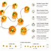 Xiaomi 1pc 20/30LED Halloween Pumpkin Shape LED String Battery Powered Copper Wire Lights For Home Indoor Holiday Autumn Festival Decor