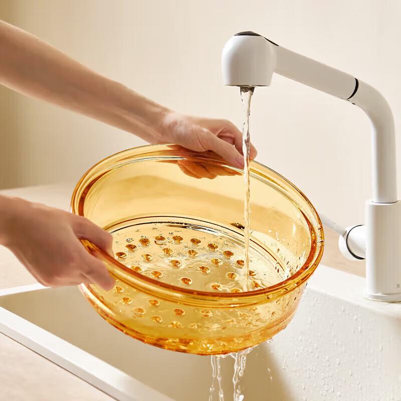 VISIONS Amber Glass Steamer Rack