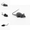 Terrifying Mini Mouse Model For Halloween Tricks Plastic Material 9cm Size