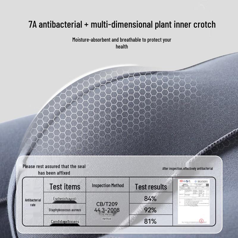 Jeep Men's 7A Antibacterial Cotton Boxer Briefs