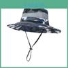 Summer Mesh Fisherman Hat With Wide Brim For Outdoor Sun Protection And Hiking