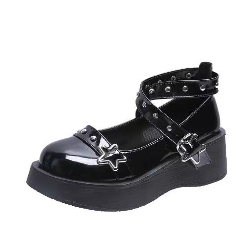 Comemore Spring Summer 2026 Trend Women Platform Thick Bottom Ladies Kawaii Cosplay Mary Jane Shoe Sweet Cute Lolita Shoes Pumps