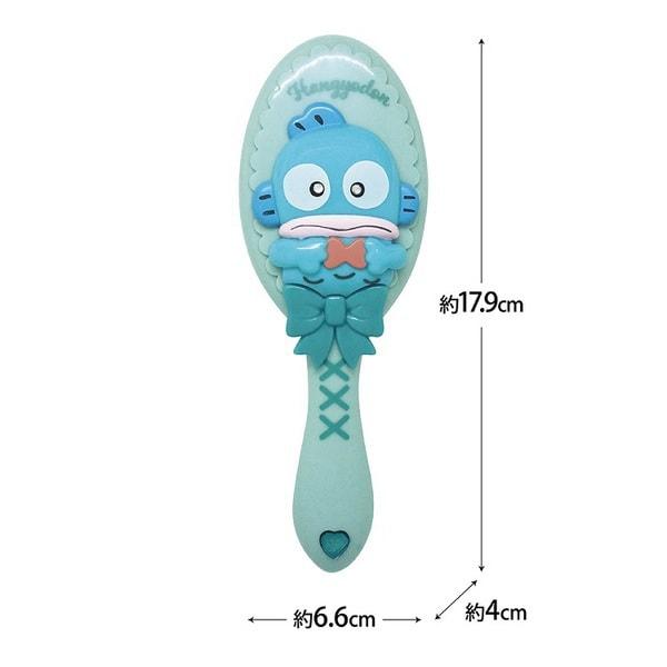 Morimoto Sangyo Rm 6961 Sanrio Characters Die Cut Hair Brush Hangyodon [Character Goods]