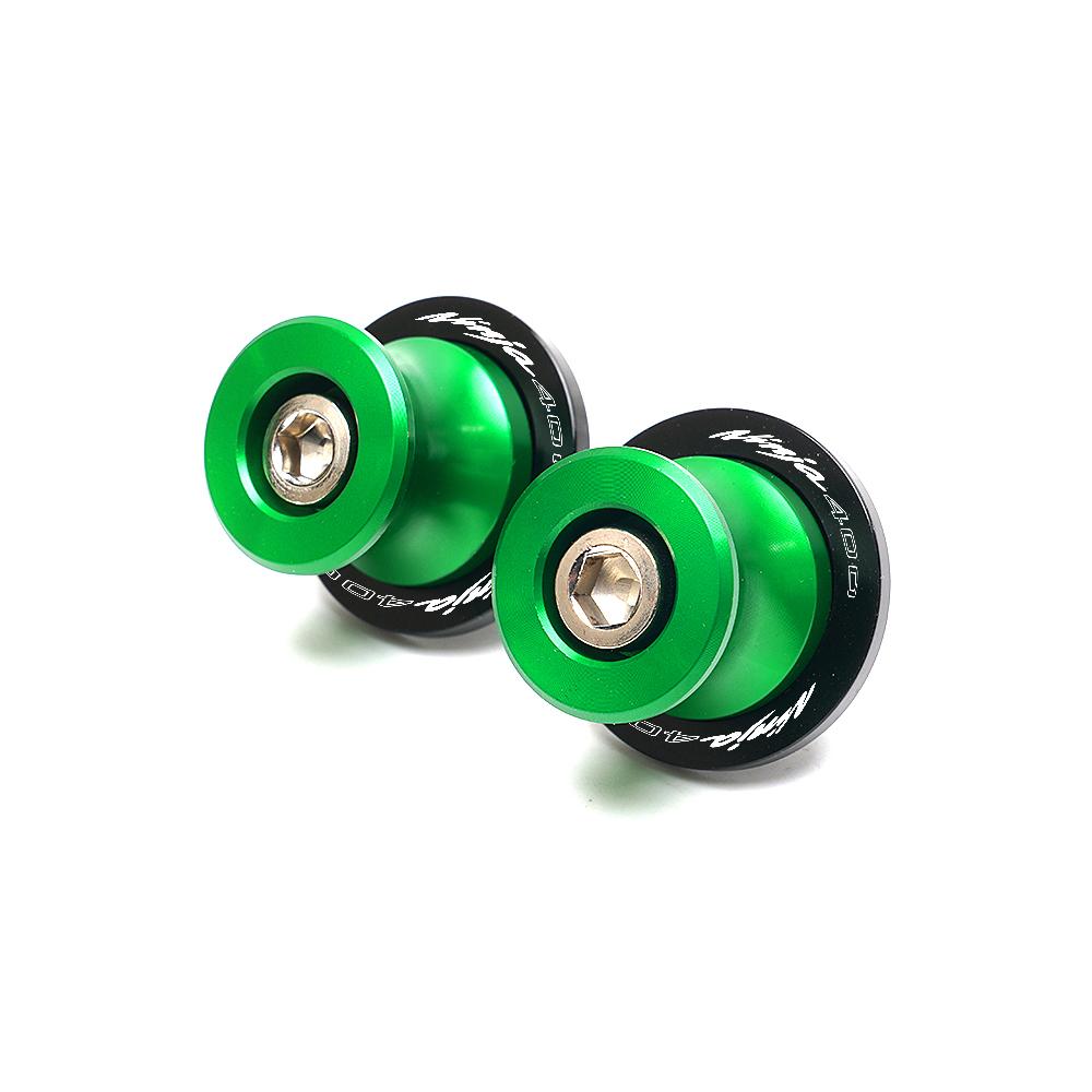 Motocykl hliníkové cívky kyvné vidlice Šrouby zadního stojanu Posuvníky Příslušenství pro Kawasaki NINJA400 NINJA 400 2018- 