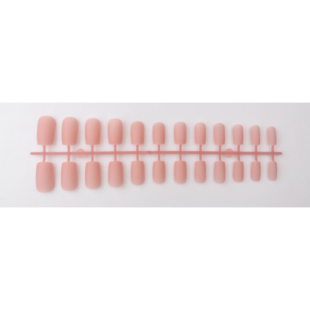 24 teile/satz DIY Schnelle Nägel Lange Quadratische Kopf Matte Falsche Nägel Mehrfarbige Streifen Fertig Tragen Maniküre