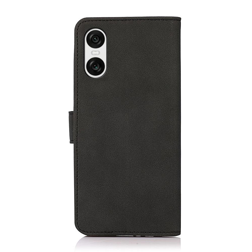 KHAZNEH For Sony Xperia 10 VI Phone Case Horizontal Stand Cover Leather Wallet Shell