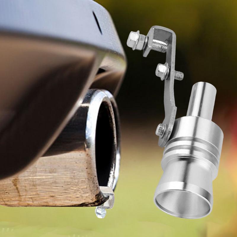 Multiple Sizes Car Turbo Sound Whistle Muffler Exhaust Pipe Whistle Fake Simulator Whistler for Vehicle Car Styling Motorcycle