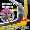 A Restoration Paste for Chrome Parts of Vehicles, Designed for Renewing Oxidized Chrome Trim And Emblems, Comes with a Sponge
