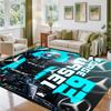 George Russell Design Crystal Velvet Rug Soft Decorative Mat for Bedroom Entrance
