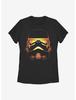 Star Wars Pumpkin Trooper Womens T-Shirt