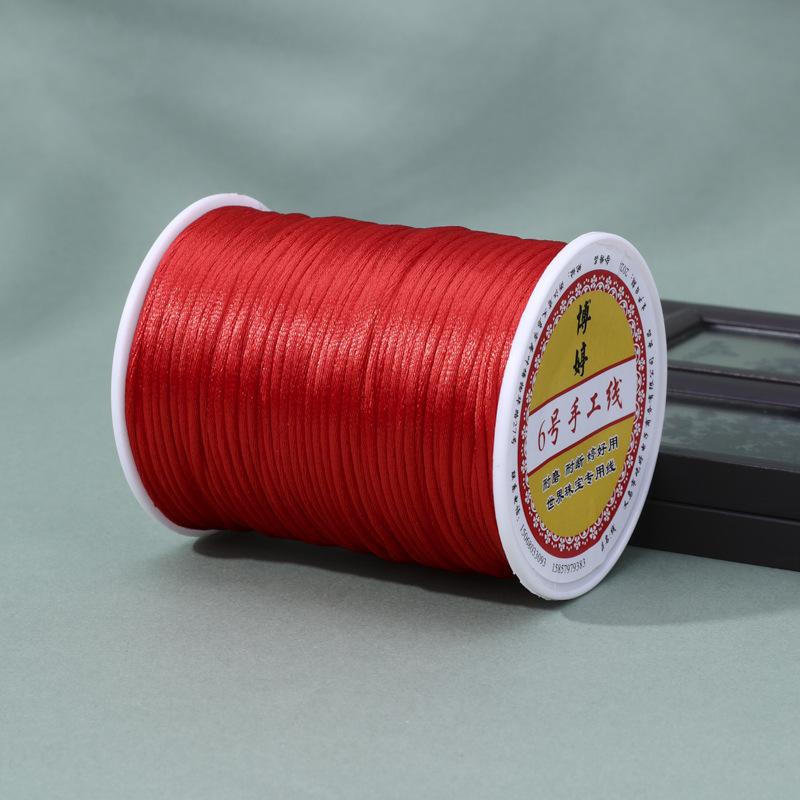 Bunte chinesische Knoten-Kordel für DIY Armband- & Halsketten-Schmuckherstellung