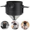 Ergonomic Retractable Ergonomic Coffee Filter Retractable Plastic Stable Even Filtration Coffee Strainer