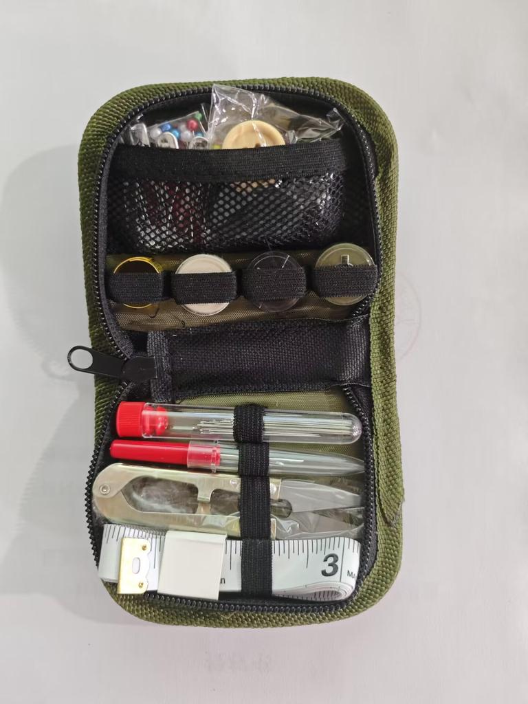 74-Piece Portable Mini Travel Sewing Kit for Outdoor Use